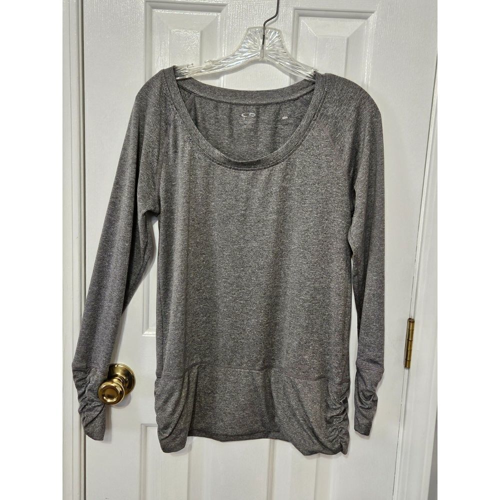Champion Woman's Gray athletic Top - loose fitting - Small